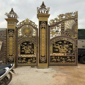 CỔNG NHÔM ĐÚC HT 11