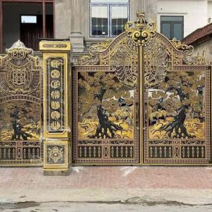 CỔNG NHÔM ĐÚC HT 14