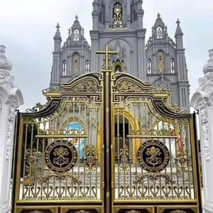 CỔNG NHÔM ĐÚC HT 17