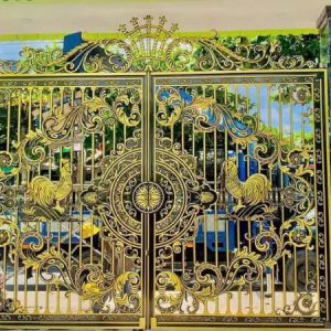 CỔNG NHÔM ĐÚC HT 34