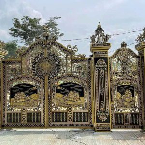 CỔNG NHÔM ĐÚC HT 39