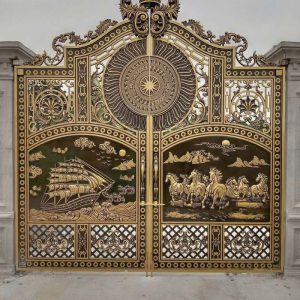 CỔNG NHÔM ĐÚC HT 42