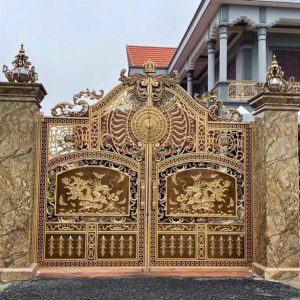 CỔNG NHÔM ĐÚC HT 50